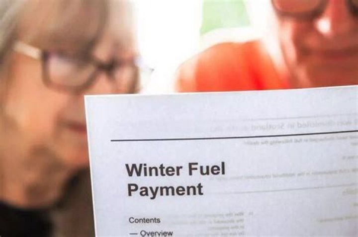 At what age is the winter fuel allowance paid?