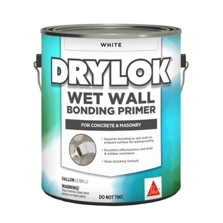 Can Drylok be applied to wet walls?
