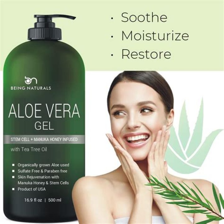 Can I use natural aloe vera gel directly?