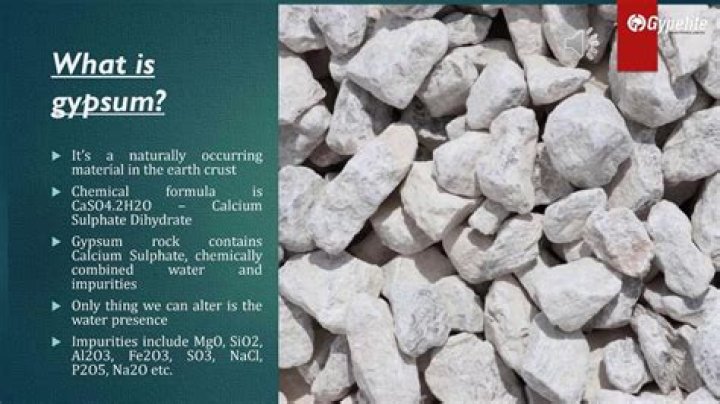 Can you eat gypsum?