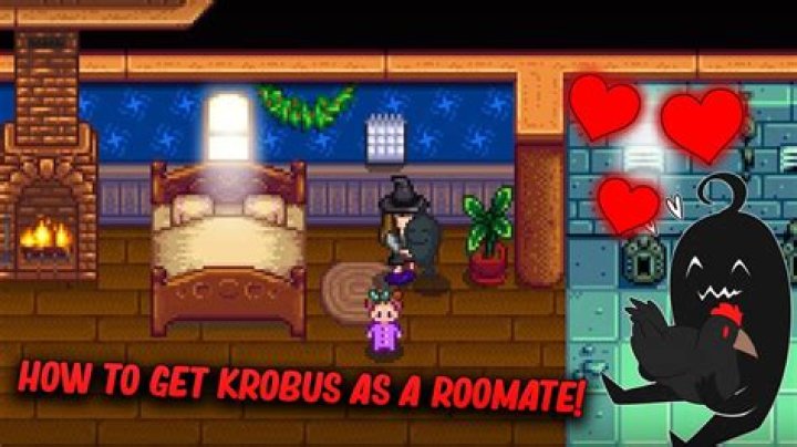 How do you get rid of Krobus as a roommate?