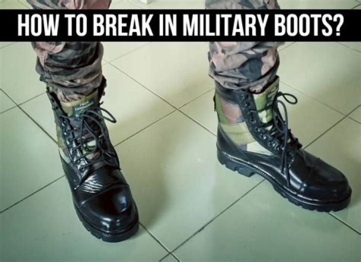 How long does it take to break in military boots?